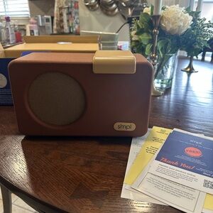 NEW Simpl lift player Brown Portable Bluetooth Speaker